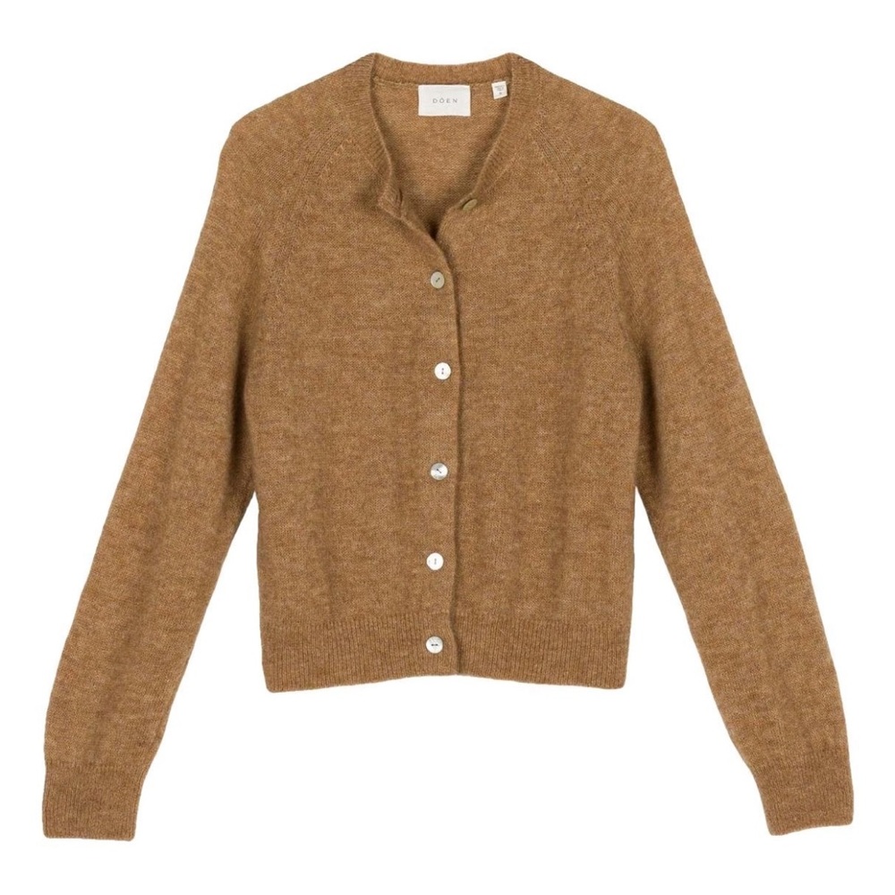 Doen Hazelnut Cardigan Sweater